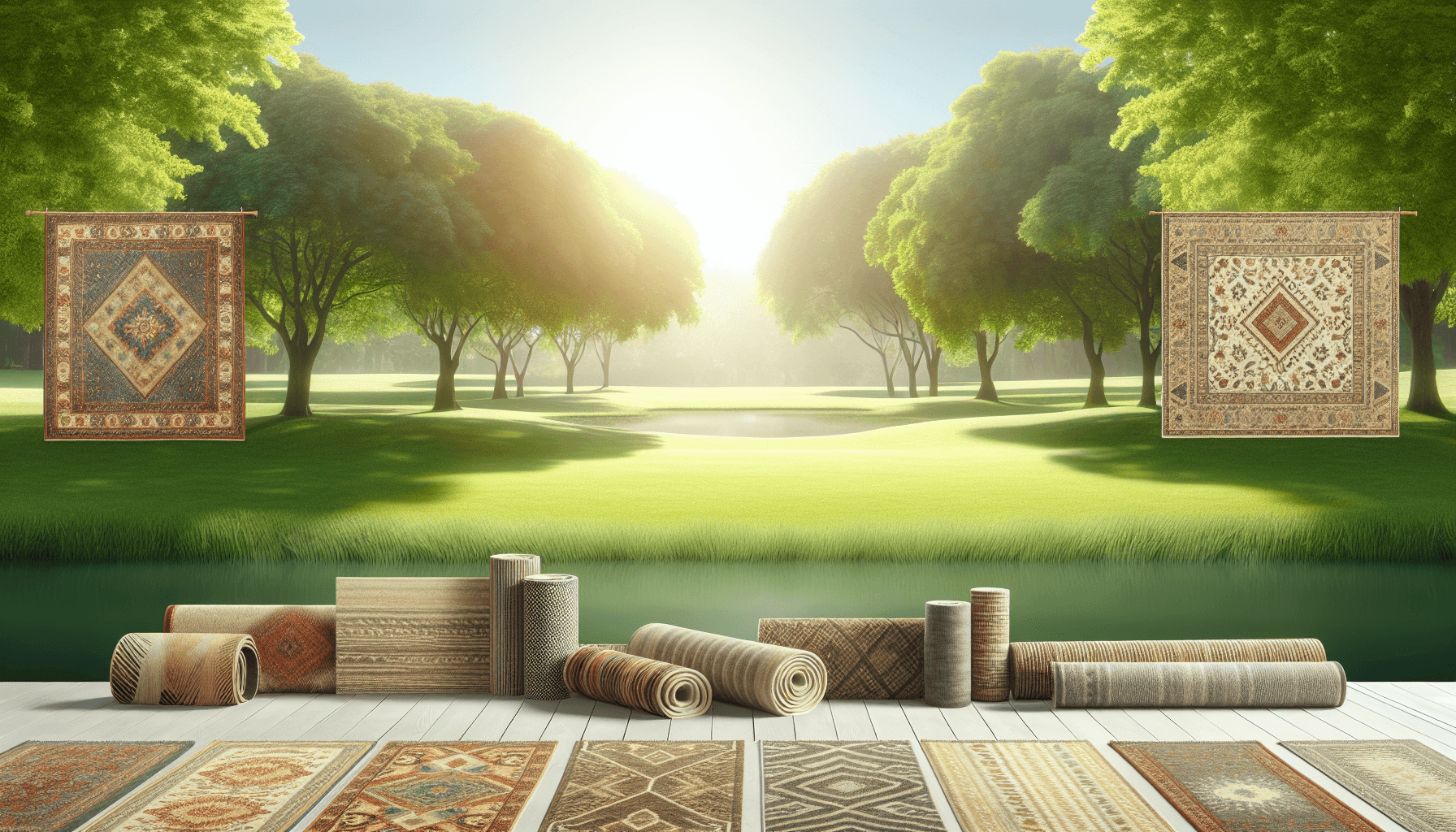 Parke Zeminle Uyumlu Halı Seçimleri
