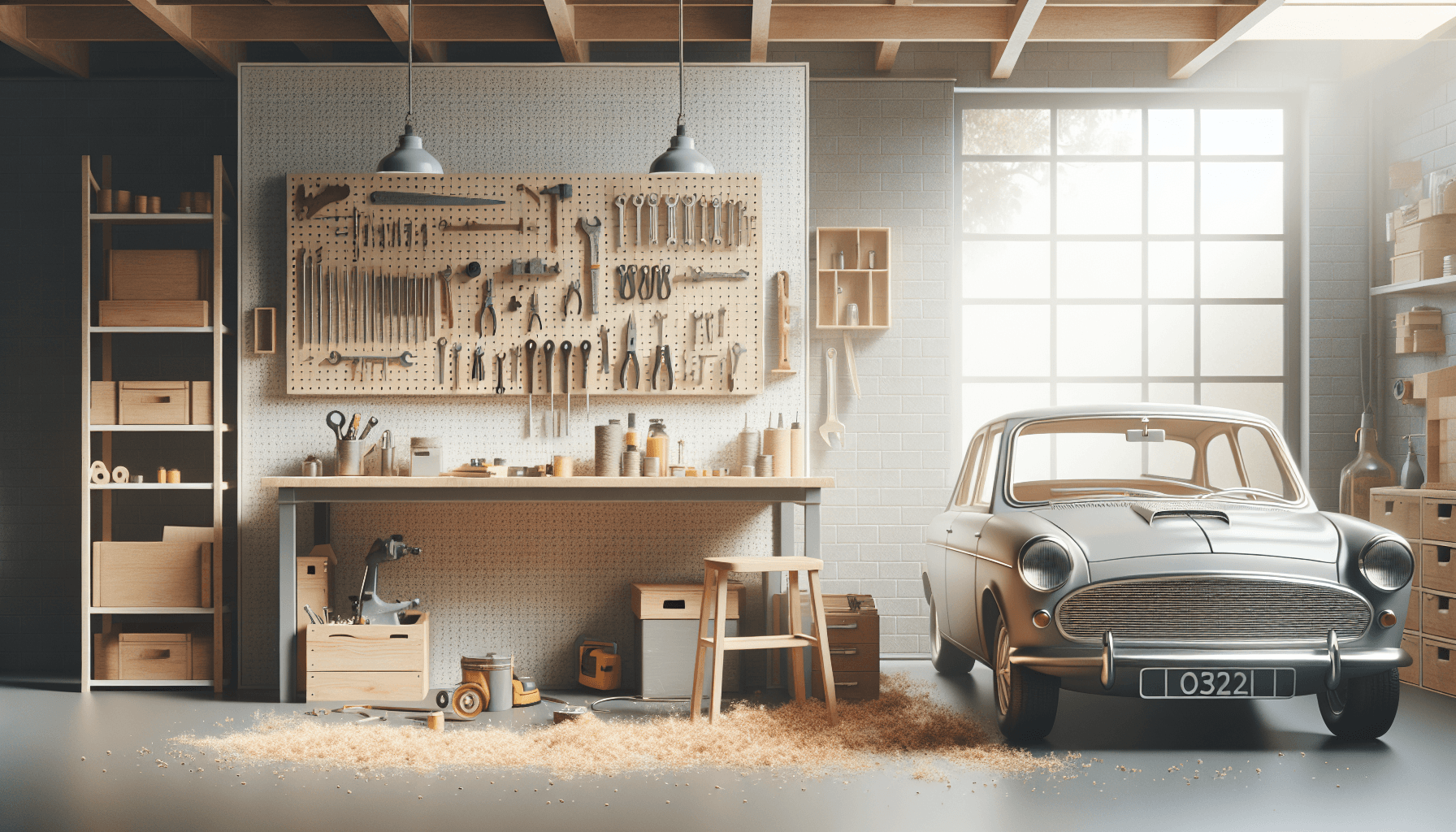 DIY: Garajda Parke Kullanımı